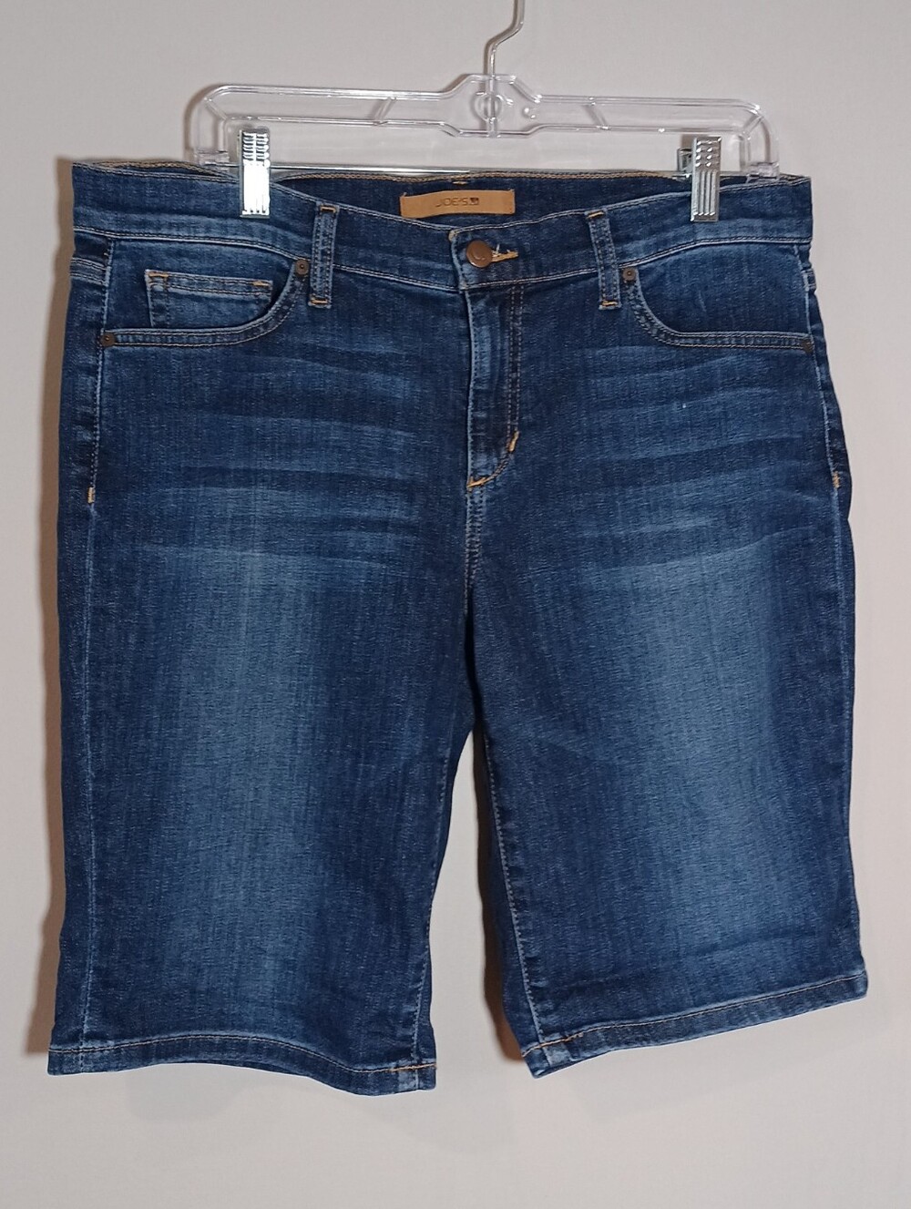 Joe’s Jeans Raelynn Denim Bermuda Shorts Medium Dark Wash Size 32
